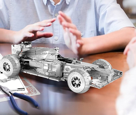 Piececool Puzzle Metalowe Model 3D - Wyścigówka