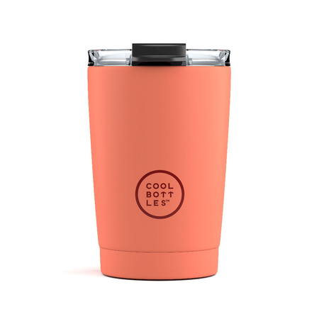 Cool Bottles Kubek termiczny 330 ml Pastel Coral
