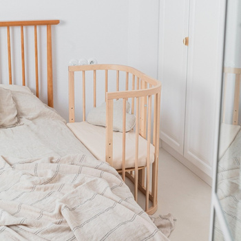 Prześcieradło do dostawki łóżeczko 7w1 Beige