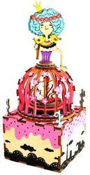 ROBOTIME Drewniane Puzzle 3D - Pozytywka Księżniczka