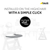 hauck tacka Alpha Click Tray - White