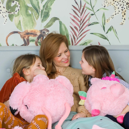 Flaming Poduszka i pluszowy ogrzewacz do dłoni Cozy Noxxiez HW716