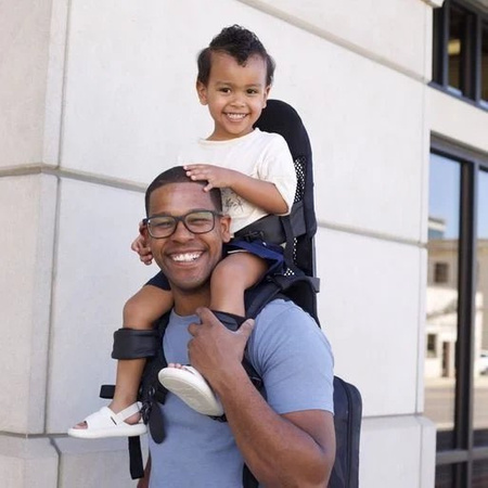 MiniMeis - Plecak rodzica HERO G5, Black