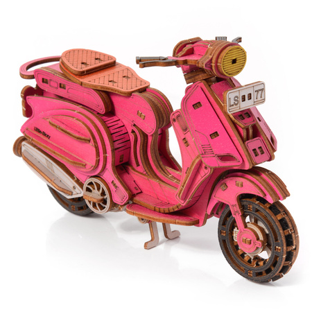 Little Story Drewniane Puzzle Model 3D - Skuter Sting