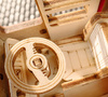 ROBOTIME Drewniane Puzzle Model 3D DIY Londyński Autobus