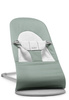 BABYBJORN - leżaczek BALANCE SOFT WOVEN/JERSEY - Jasnoszałwiowy/Szary