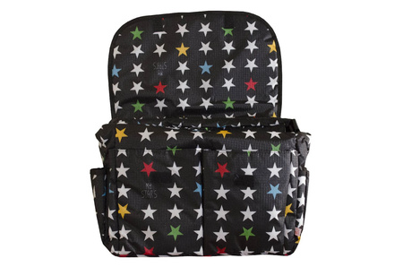 My Bag's Torba do wózka Flap Bag My Star's black