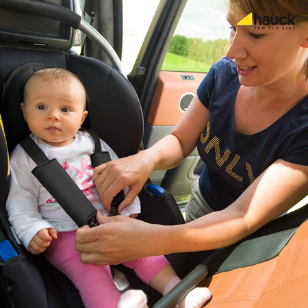 hauck zestaw Comfort Fix Set black / black