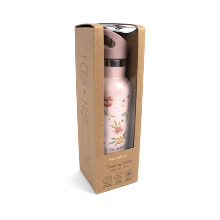 Filibabba Butelka na wodę ze stali nierdzewnej 350 ml Ocean Blossom