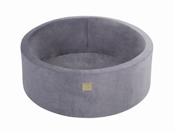 Basen okrągły velvet 30cm stalowy