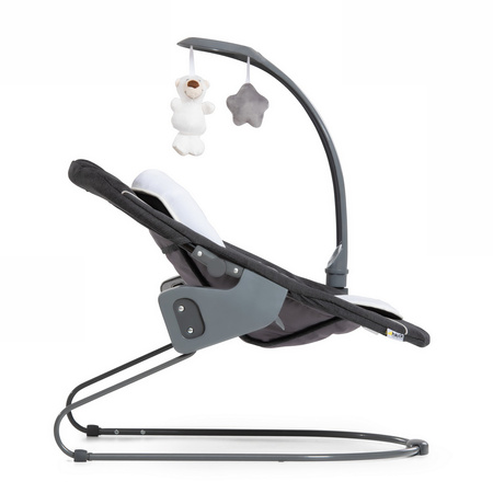 hauck leżaczek Alpha Bouncer Deluxe Melange grey