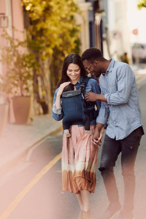 BABYBJORN - nosidełko Harmony 3D Mesh, Granatowy