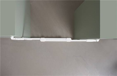 Baby Dan - Bramka ochronna Flexi Fit, metalowa, biała