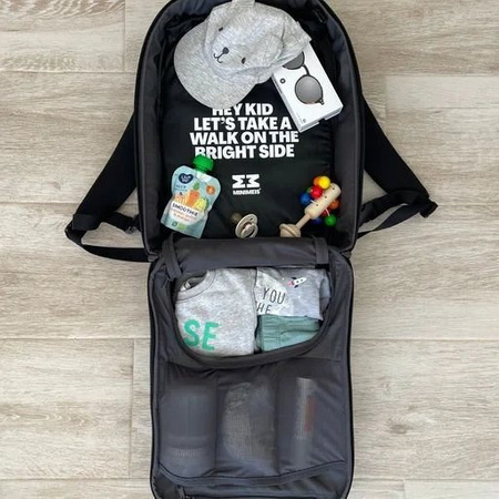 MiniMeis - Plecak rodzica HERO G5, Black