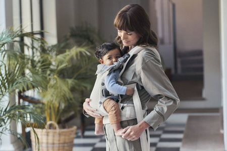 BABYBJORN - nosidełko Harmony 3D Mesh, Kremowy