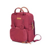 Childhome Plecak dziecięcy Mini Club Signature Urban Burgundy