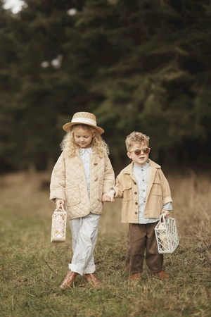 Filibabba Silikonowa torba plażowa Whitecap Grey