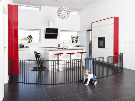 Baby Dan - Osłona kominka FLEX XXL, czarny