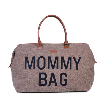 Childhome Torba Mommy Bag Teddy Soft Brown