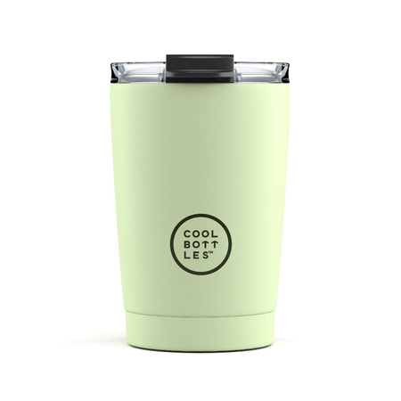 Cool Bottles Kubek termiczny 330 ml Pastel Green
