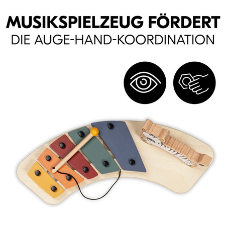 hauck zabawka do krzesełka Alpha cymbałki z zebrą