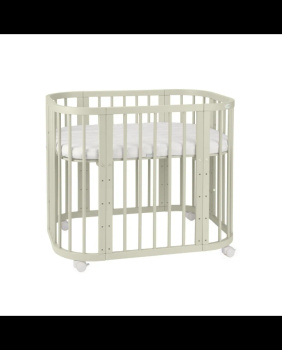 Łóżeczko 5w1 z materacem i kołyską Oliwka