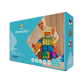 Cleverclixx - Klocki magnetyczne Original Intense Pack - 60 el.