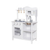 Drewniana kuchnia z akcesoriami dla dziecka, kolor biały