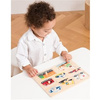 New Classic Toys drewniane puzzle transport 8 elementów