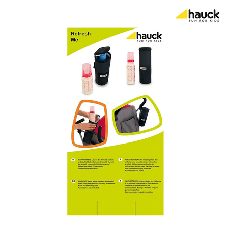 hauck pokrowiec termiczny Refresh Me Black