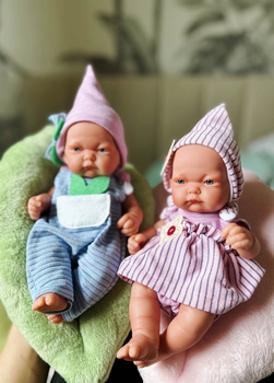 Lalka Pitu skrzat z różową poduszką Antonio Juan 84096