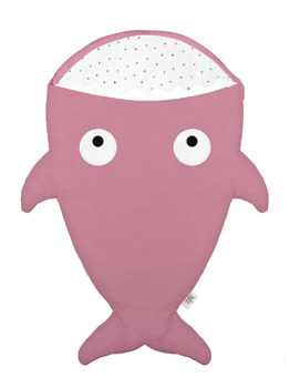 Baby Bites Śpiworek light Shark (1-18 m) Flies Pink