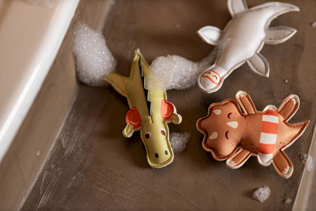 Filibabba Neoprenowe zabawki do kąpieli Dinos