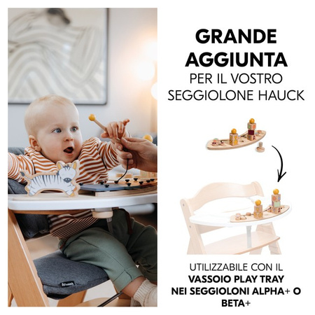 hauck zabawka do krzesełka Alpha sorter z żyrafą