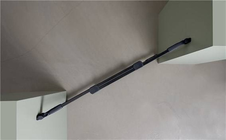 Baby Dan - Bramka ochronna Flexi Fit, metalowa, czarna