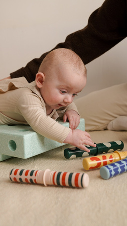 MODU - 5 kołków - grzechotek, wielokolorowe