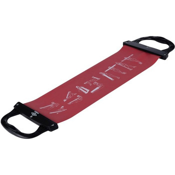 Umbro Guma oporowa do ćwiczeń Medium, czerwona