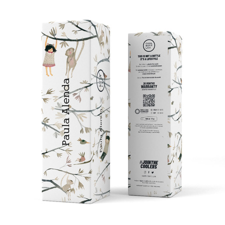 Cool Bottles Butelka termiczna Xclusive! 500 ml Lara Costafreda – Hanging Friends