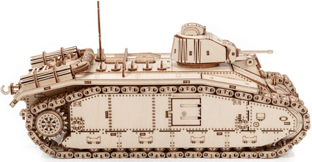 Little Story Drewniane Puzzle Model 3D - Char B1