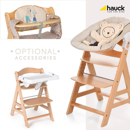 hauck krzesełko Alpha+ walnut