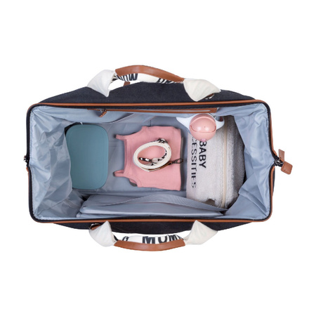 Childhome Torba Mommy Bag Signature Czarna
