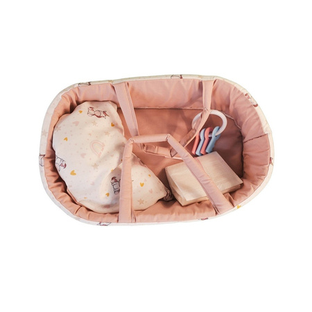 Nosidło dla lalki z poduszką i akcesoriami Antonio Juan 92322