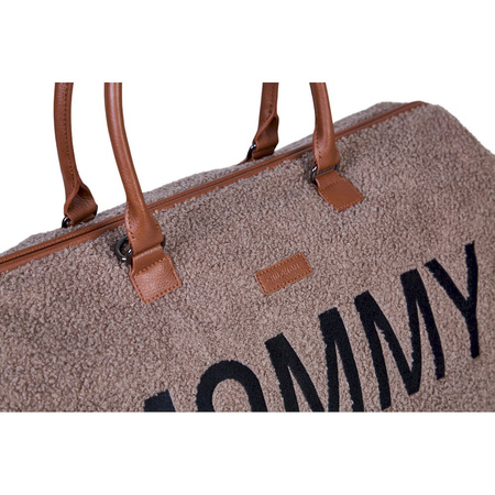 Childhome Torba Mommy Bag Teddy Soft Brown