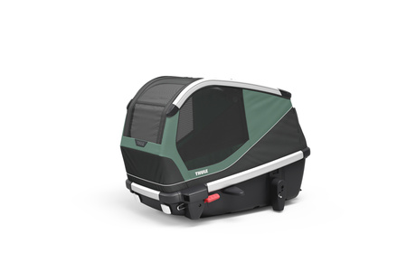 Przyczepka rowerowa dla psa - Thule Bexey M do 35 kg - Haze green