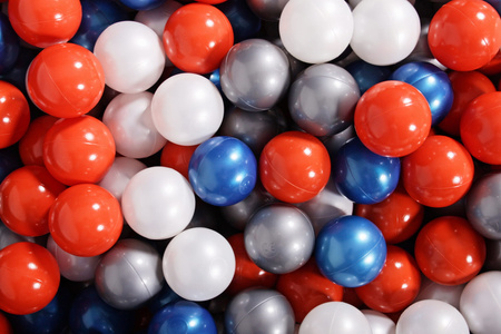 MeowBaby® Suchy Basen 90x40cm z 300 piłkami, Czarny: niebieska perła, biała perła, pomarańczowe, srebrne