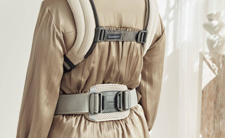 BABYBJORN - nosidełko Harmony 3D Mesh, Kremowy
