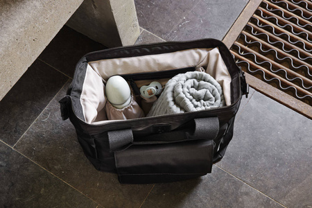 Elodie Details - Torba dla mamy - Black Wide Frame