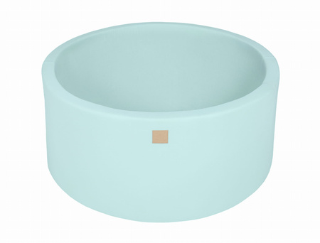 MeowBaby® Suchy Basen Okrągły bez Piłeczek - Miętowy