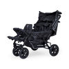 Childhome Wózek trzyosobowy Triplet Black