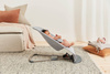 BABYBJORN - leżaczek BLISS 3D Jersey - Jasny Szary + Zabawka BALANCE - Soft Friends